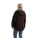 Berne Women's Softstone Duck Barn Coat, 2X-Large Regular, Dark Brown