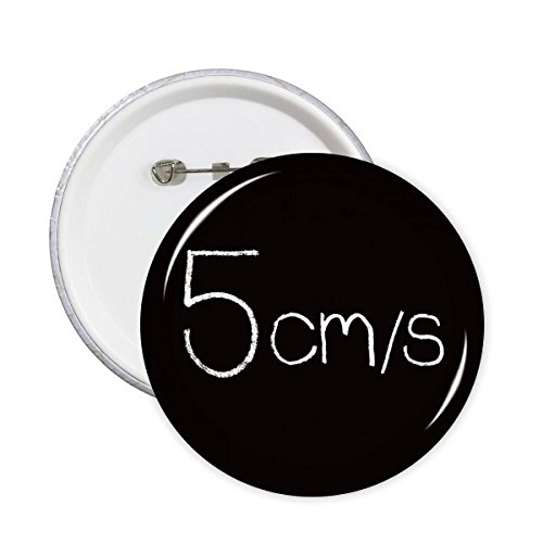 Badge bouton rond unité vitesse pour décoration de vêtement et customisation sac XXL
