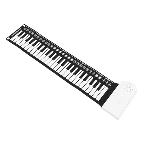 YARNOW 初心者 電子 ピアノ 折りたたみ式 電子 キーボード 音楽 ピアノ キーボード 初心者向け ポケット 音楽