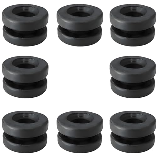ZAMDOE 9814411880 Car Air Filter Housing Mounting Rubber Grommet for C3 II (SC/A51) III (SX/SY) PICASSO Aircross C4 CACTUS C5 Aircross for Citroën Berlingo B9 K9 1422A4 1623159380 Replace Parts 8pcs