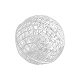 Chenxi Studio Jaula rodante redonda para conejos, jaula para aves de corral, animales pequeños con estructura ventilada para gallineros de granja, jaula rodante para animales al aire libre