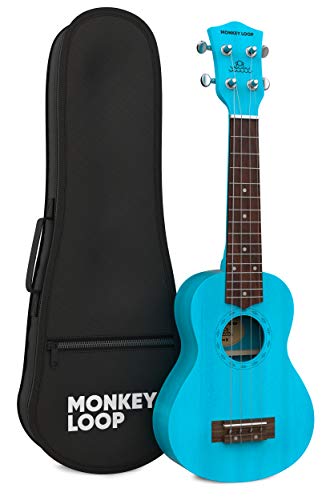 Monkey Loop Stone Blue Ukelele Soprano