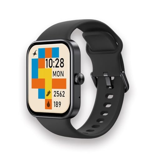 Image of Fastrack Reflex Vox Alexa Built-In 1.69 Ultravu Display 100+ Watchfaces 14+ Multisports 24X7 Hrm Sp02 Stress Monitor Sleep Tracker Womens Health