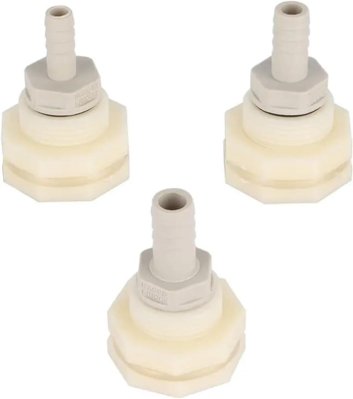 Conector de Manguera Conector Reductor de Tubo de Agua, Rosca Hembra de 1/2" a Conector dentado de 8/10/12 mm, Ideal for jardinería, Agricultura, riego, acuarios y Tanques de Agua.(12mm)