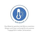 BestSale247 Męskie kalesony termiczne, długie, polarowe, ciepła bielizna zimowa, bielizna narciarska, bawełna, antracytowy, L