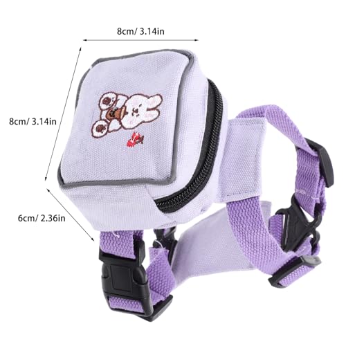 Arnés ajustable anticaídas para control seguro de gatos y perros pequeños mochila chaleco S 3