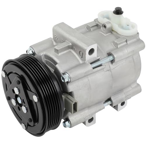 ECCPP A/C Compressor with Clutch 2003-2007 Fit for Ford Focus 2.0L 2.3L 2.5L AC Compressor