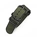 Fashion NATO Uhrenarmband Nylonband Schwarz 5 Ringe Schnalle 20mm 22mm 24mm Gestreift Einfaches Ersatzband Uhrenzubehör-grün,22mm