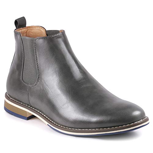 Image of Metrocharm MC130 Men's Formal Dress Casual Ankle Chelsea Boot