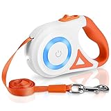 Correa para Perros 5M Mascota : Sirecal Retractil de Nylon para Perro Correa Extensible Bloqueo y Cómodo Agarre de la Man para Entrenar para Perros de hasta 80kg
