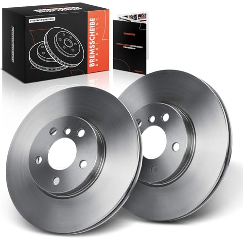 Image of Frankberg Brake Disc Set incl. 2x Discs Front Vented Ø307mm Compatible with 1 Series F40 2 Gran Tourer F46 M.i.n.i Countryman F60 X2 F39 Replace# 34116799351
