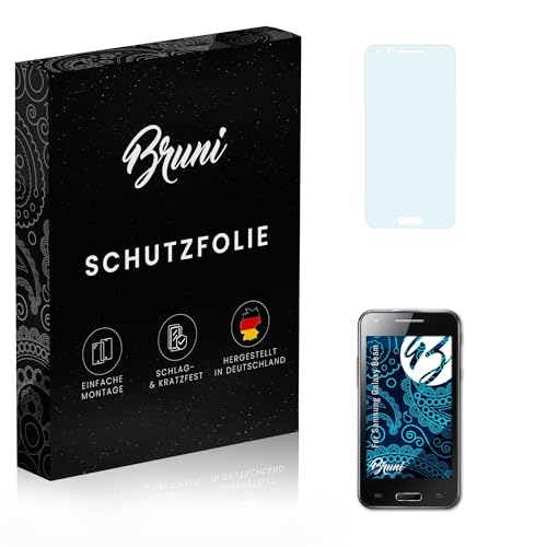 Bruni Screen Protector compatible with Samsung Galaxy Beam Protector Film, crystal clear Protective Film (2X)