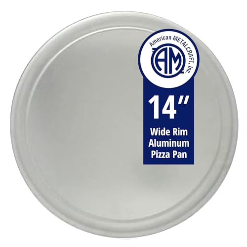 Comparison: Best Pizza Pan For Oven 11 American Metalcraft, inc. TP14 Wide-Rim Pan