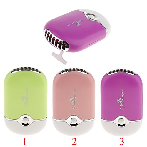 Gazechimp Mini USB aufladbar Lüfter für den Sommer Handventilator mit Handschlaufe als Wimpernverlängerung Leim Trockner-4