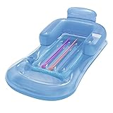 Luftkissen Aufblasbare Floating Row 157x89cm Strand Schwimmen Luftmatratze Pool Schwimmende Floating Lounge Schlafbett für Wassersport Party Strapazierfähiges, weiches Material