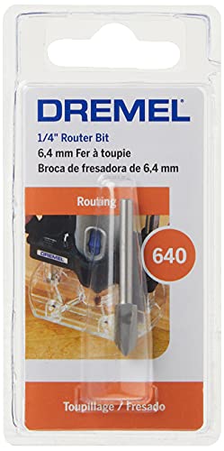Dremel 640 1/4-Inch V-Groove Router Bit , Grey #TOP1