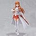 Anime Action Figure Sword Art Online Yuuki Asuna Collection Modello Statua Giocattolo in PVC Figure in PVC Ornamenti per il desktop