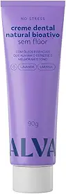 Alva Personal Care Pasta De Dentes Natural Com Bioativo No Stress - Laranja E Lavanda 90 G
