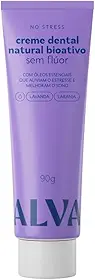 Alva Personal Care Pasta De Dentes Natural Com Bioativo No Stress - Laranja E Lavanda 90 G