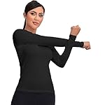 TELALEO 4 Pack Women's Compression Shirt Long Sleeve Performance Workout Baselayer Athletic Top Sports Gear - Image 2