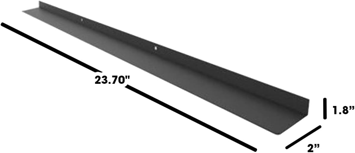 Sharp SKMD24F0AH 24-Inch Flush-Mount Deflector Vent Kit For Microwave Drawer, Black Stainless