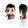Ronaldo Plush Soccer Star Collectible with Jersey Number 7 Peluche de Ronaldo Soccer Gift for Boys, Girls & Fans Number 7 Soccer Player Plush Toy