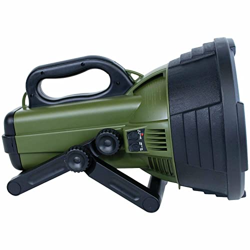 Cyclops Colossus 18 Million Candlepower 12V Handheld Halogen Rechargeable Spotlight With Ac/Dc Charger Or 12V Dc Car Plug Adapter #TOP5