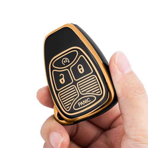 Carcasa de llave Jeep Patriot acabado TPU premium elegante 4