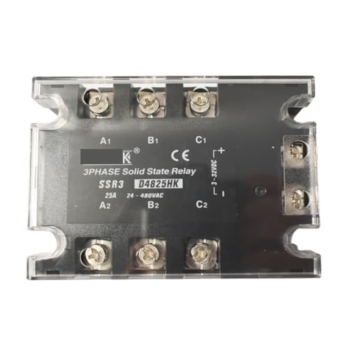 Relais statique triphasé SSR3-D4840HK 40A pour contrôle industriel AC