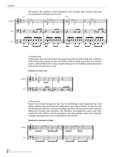 Brazilian and Afro-Cuban Jazz Conception -- Trumpet (Book & CD) (Advance Music: Brazilian and Afro-cuban Jazz Conception) - Image 3