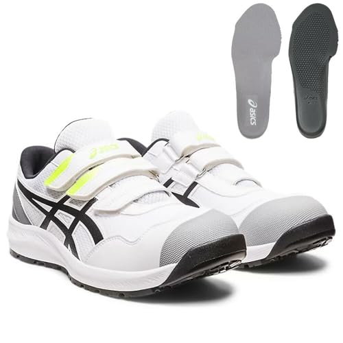 �A�V�b�N�X ���S�C ��ƌC �E�B���W���u �yCP215�z 1273A079 100�F�z���C�g×�u���b�N 27.0cm + �C���\�[�� �y1273A008�z�i020�F�O���[�jL �Z�b�g�i