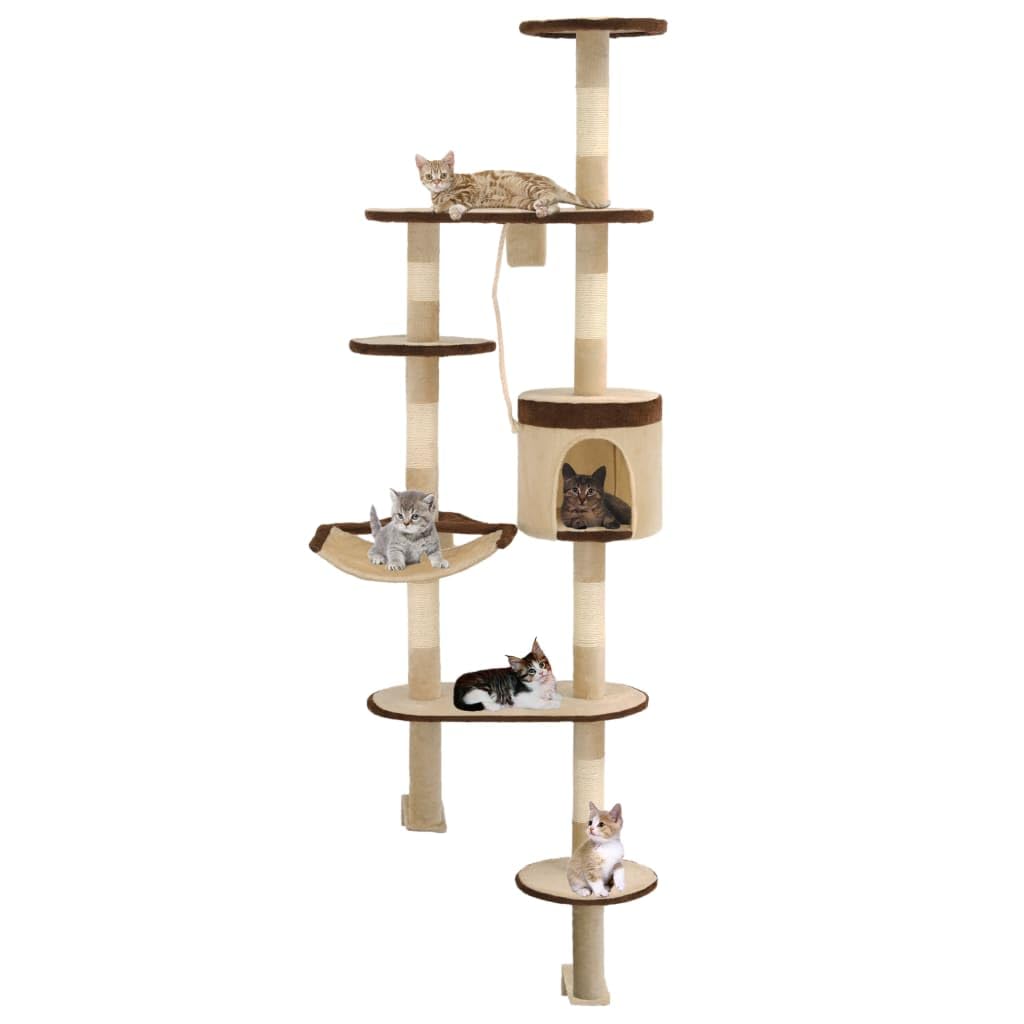 Tiragraffi da parete per gatti 194 cm