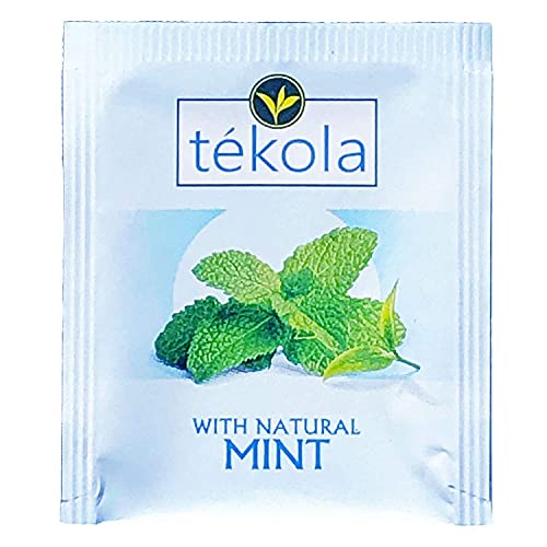 Tékola, Ceylon Black Tea With Peppermint Flavor. A Premium Blend Of 100% Pure Ceylon Tea. Full-Bodied And Invigorating, It Will Liven Up Your Taste Buds, 25 Count (Pack Of 6) #TOP4