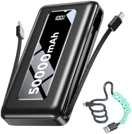 Portable Charger Power Bank 50000mAh, 22.5W PD Fast Charging Batt...