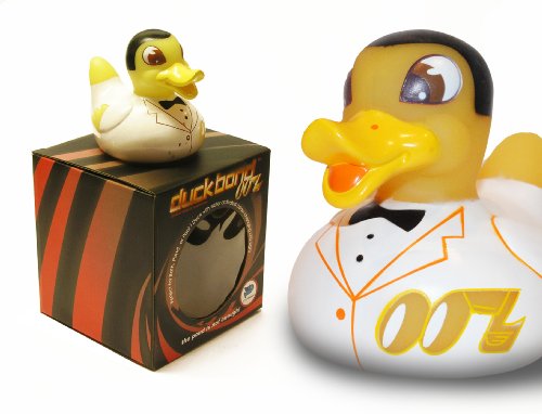 Locomocean Duck Bond (James Bond) / Rubber Duck/Light Up Colour Changing LED