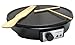 Price comparison product image Schallen Black 1000W Electric Traditional Pancake & Crepe Maker Machine, 12" Hot Plate and Utensils Included