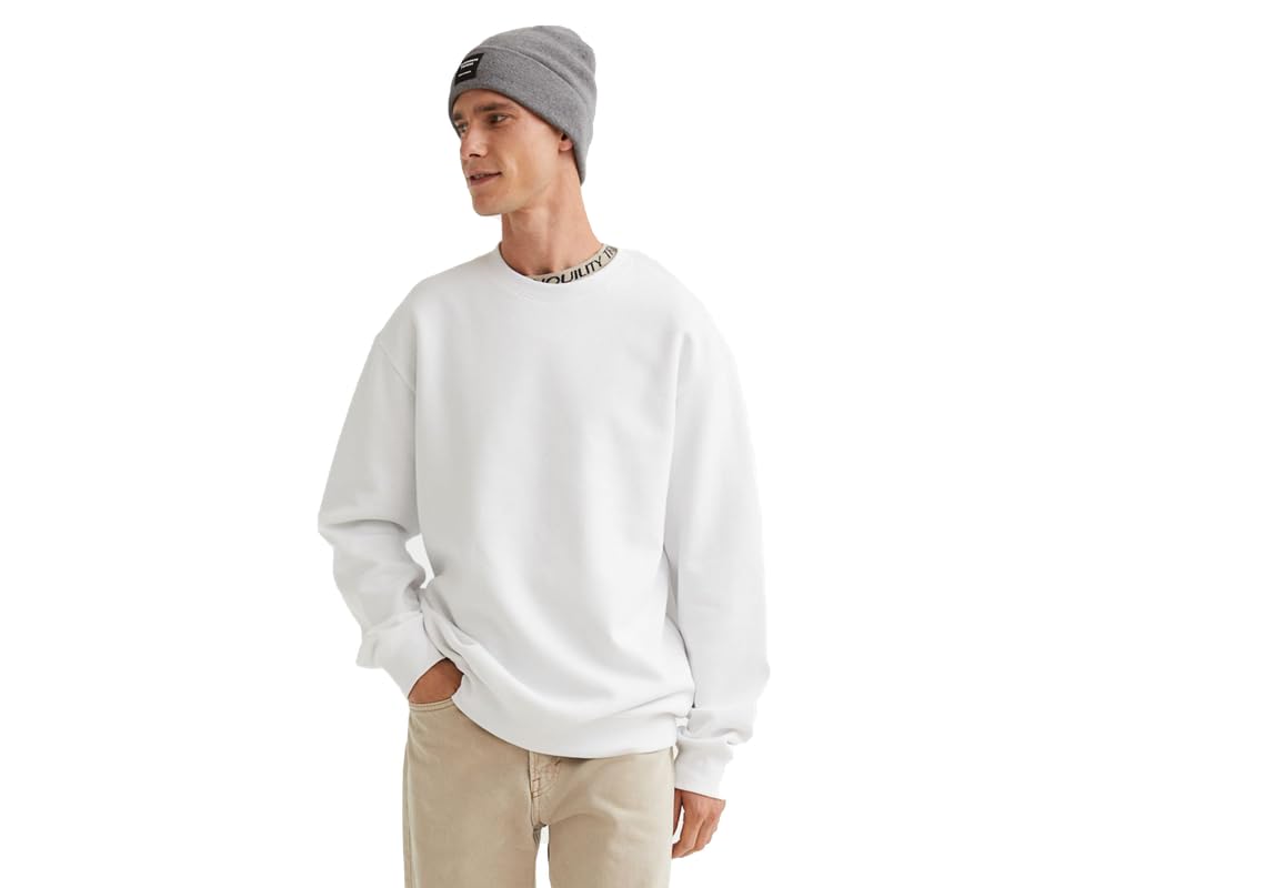 koverify Cotton Blend Round Neck Solid Sweatshirt for Men-picture-20