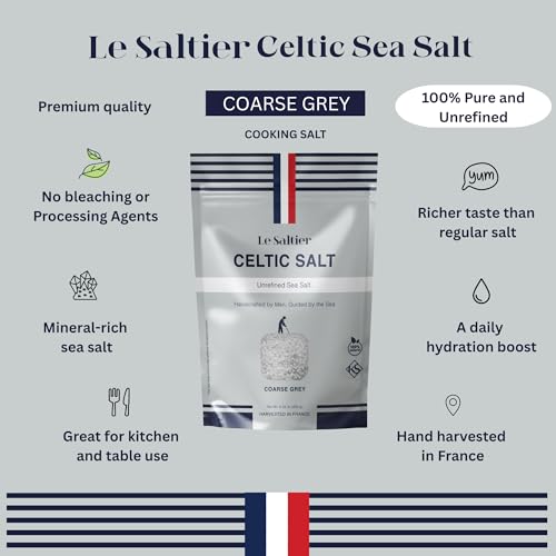 Le Saltier Sal Marina Gris Gruesa Orgánica 500g miniatura 5