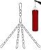 Yes4All Heavy Duty Boxing Chain and Swivel (Boxing Chain only) - ²S5ZTZ