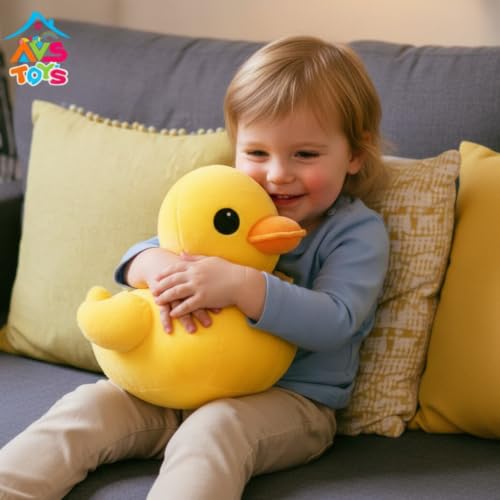 Image of AVSHUB Donald Duck Plush Soft Toy for Kids | Cute Stuffed Duck Character Toy for Playtime, Home Decor & Birthday Gift | 30 cm