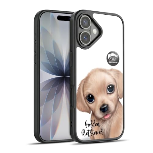 Coque iPhone 17 antichoc Golden Retriever pour éviter les bris d'écran