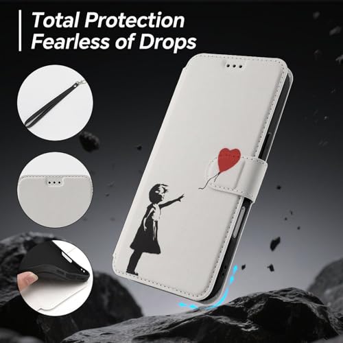iPhone17PropP[X 蒠^ oNV[ ̎q ԂD Banksy X}zP[X iPhone17Prop P[X z^  lC ӂ17ProgуJo[ ϏՌ EȒP jp