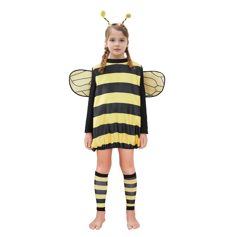 Disfraz de Abeja para Mujer y Niñas con Alas y Accesorios miniatura 4