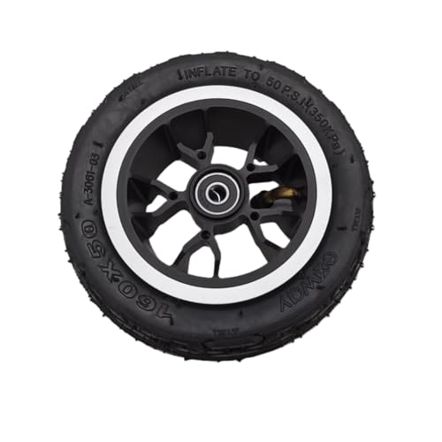 SPEDWHEL Original 160mm Metal Hub Inflatable Wheel for Exway Atlas Pro Off-Road Skateboard Wheel Replacement Accessories