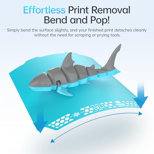 Image of BIQU CryoGrip Pro Glacier 184x184mm Panda Build Plate for Bambu-Lab A1 Mini 3D Printer Double Sided Upgrade Build Plate Removable Surface Platform