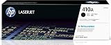 HP 410A CF410A, Cartuccia Toner Originale da 2300 Pagine, Compatibile con le Stampanti LaserJet Pro MFP M377, M452, M477, Nero