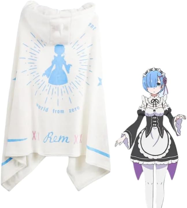 リゼロ、ブランケット100 × 70センチメートル レムとラム 新品未使用