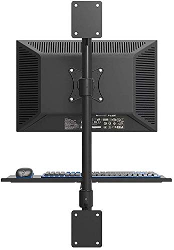 Industrielle Steuerung Wandhalterung TV Halterung & Tastaturhalter - Verstellbar für Monitore & Workstations, Ideal für Pipeline & Werkstatt Setup - Schwerlastiges, platzsparendes Design