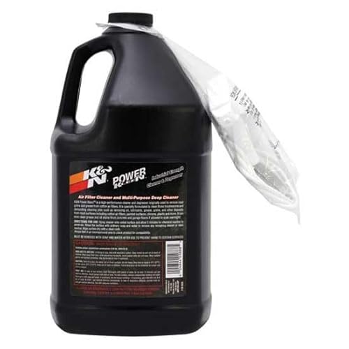 K&N Air Filter Cleaner and Degreaser: Power Kleen; 1 Gallon; Restore Engine Air Filter Performance, 99-0635