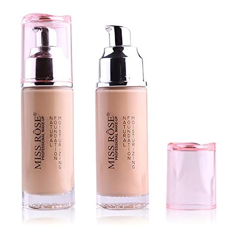Click to open expanded view MISS ROSE FOUNDATION NATURAL MOISTURIZING Waterproof Long Lasting (BRONZE 1) Cover